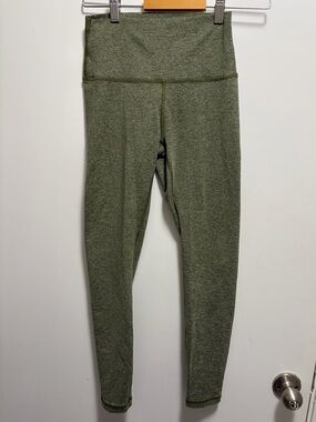 FLEO El Toro 25" High Waisted Leggings in Heathered Olive Green Size Small